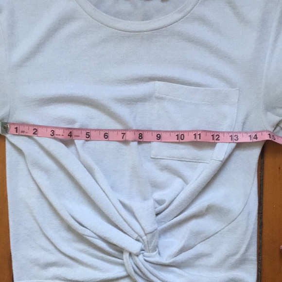 Aritzia Wilfred Free Subah T-shirt with knot detail Size M - Picture 5 of 6